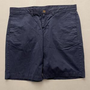 Robert Graham 38 x 9"‎ Blue Casual 100% Cotton Chino Shorts